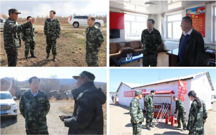 區(qū)委副書記、區(qū)長戴學(xué)勇以“四不兩直”的方式深入基層督導(dǎo)檢查森林防火工作