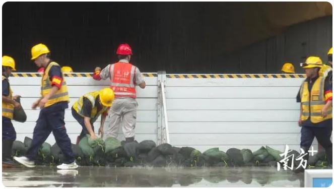 以“練”筑防！環(huán)北工程開展防風(fēng)防汛應(yīng)急演練